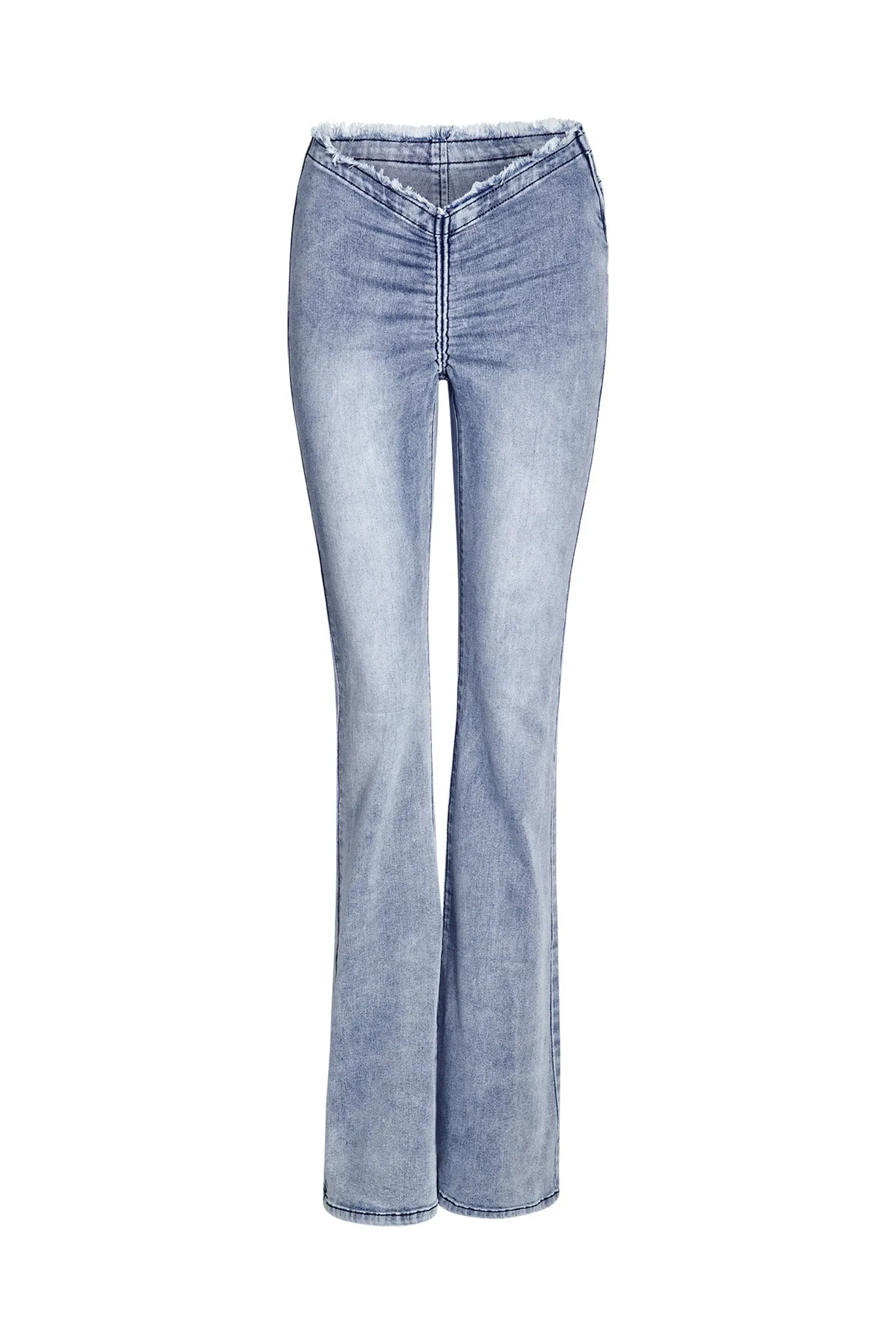 NEAVAH DENIM PANT - BLUE DENIM : LIGHT BLUE