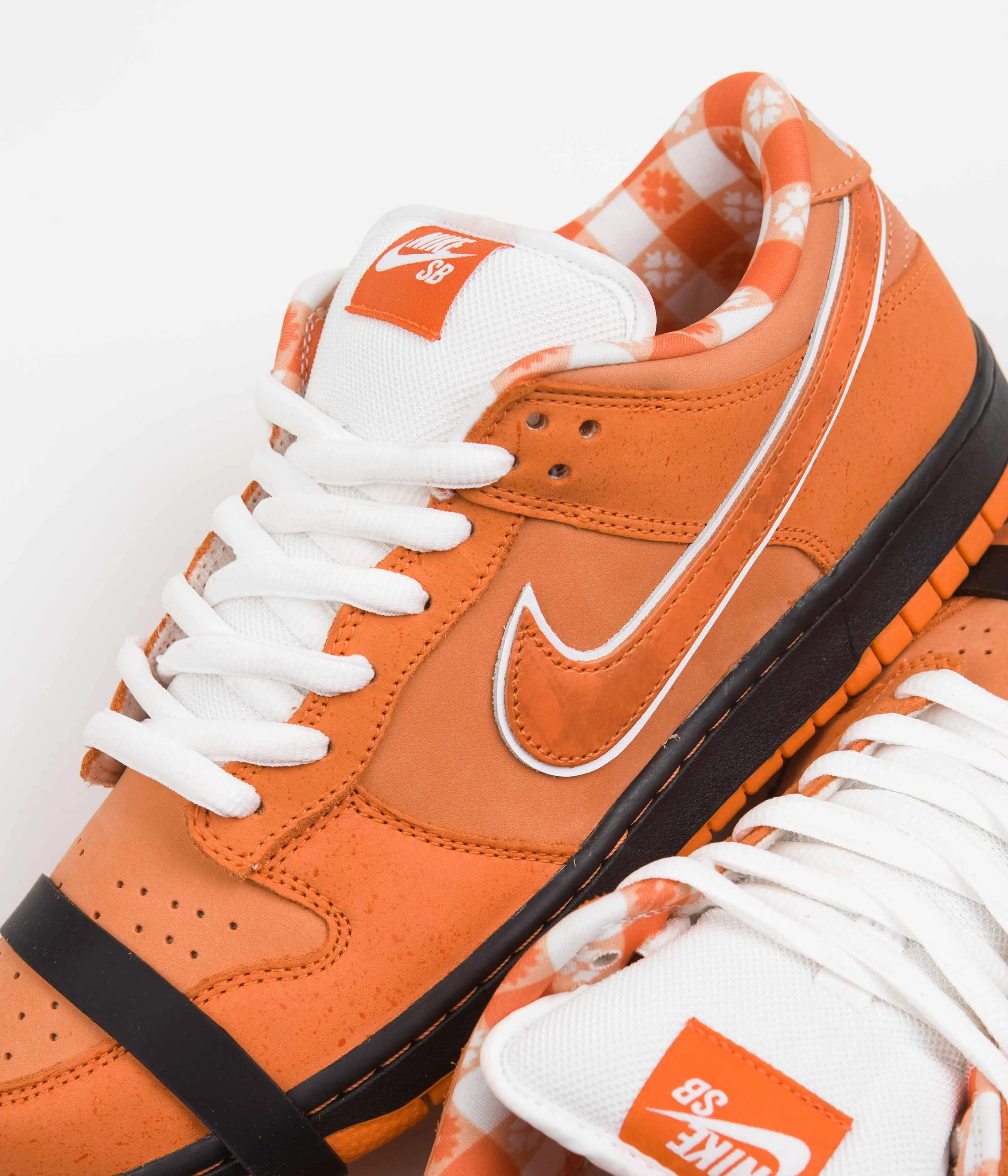 Nike SB x Concepts Dunk Low OG 'Orange Lobster' Shoes - Orange Frost / Electro Orange - White