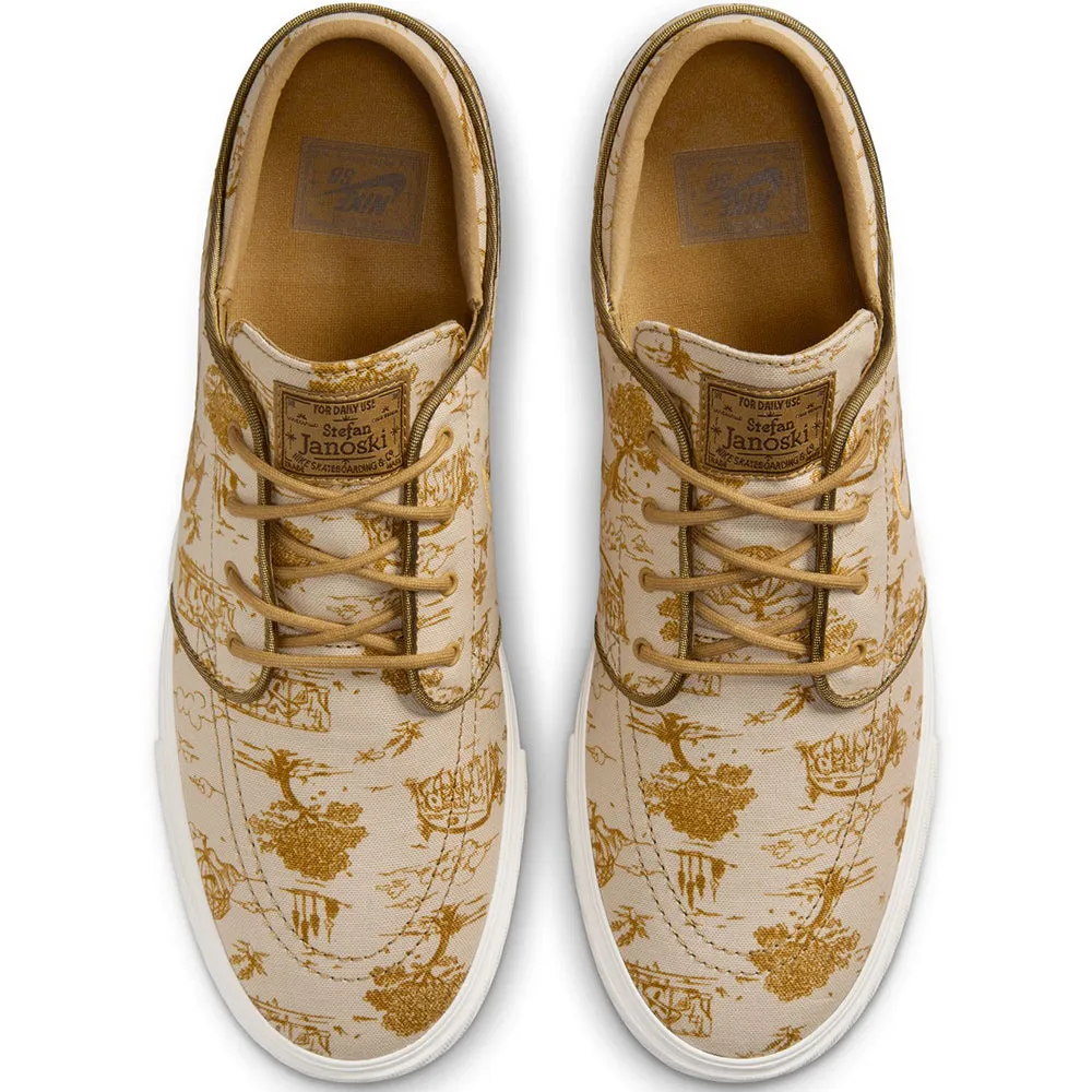 Nike SB Zoom Janoski OG  Premium Shoes Sesame/Flat Gold-Bronzine-Sail