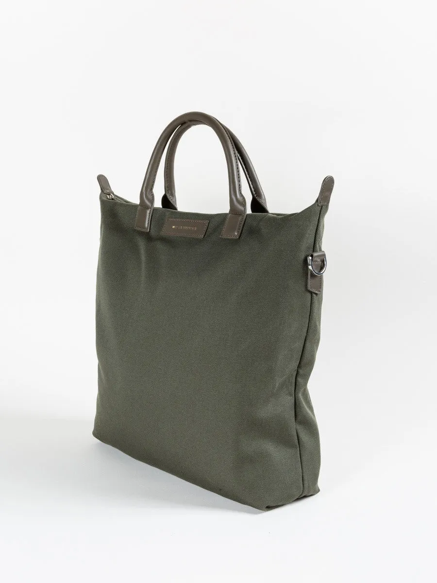 o'hare shopper in olive/gunmetal