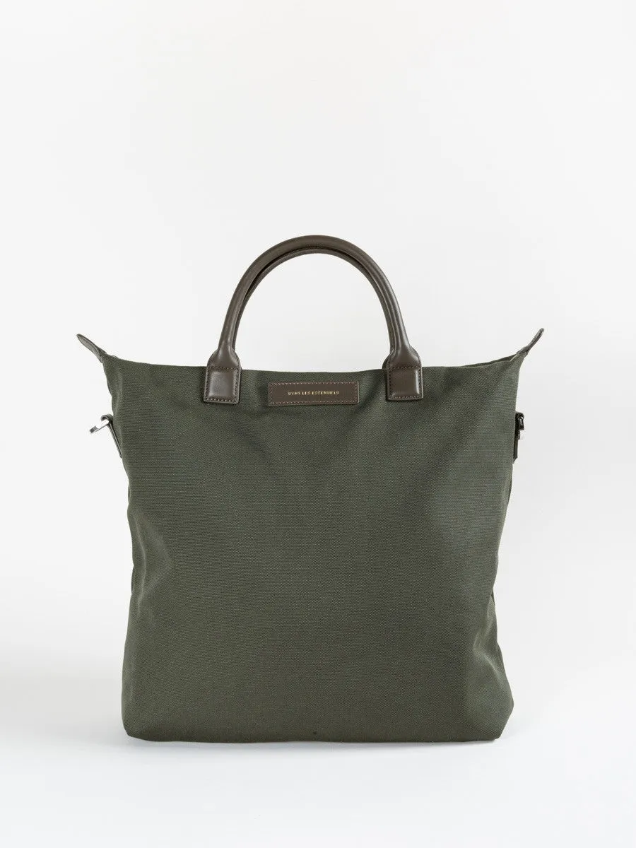 o'hare shopper in olive/gunmetal