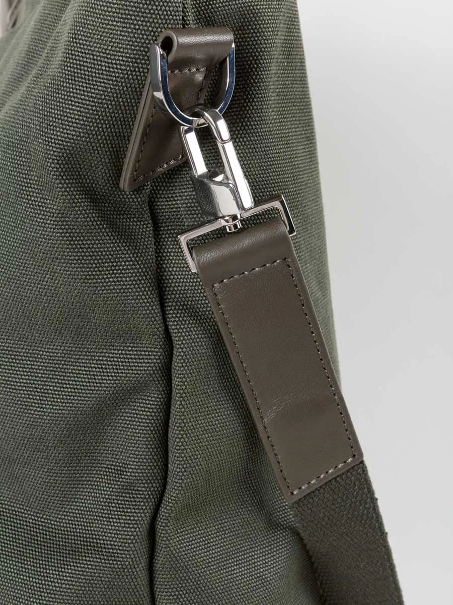 o'hare shopper in olive/gunmetal