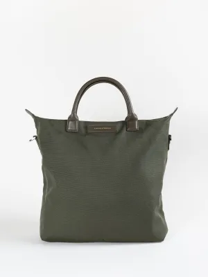 o'hare shopper in olive/gunmetal
