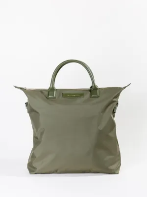 o'hare tote - canteen nylon/duffle green