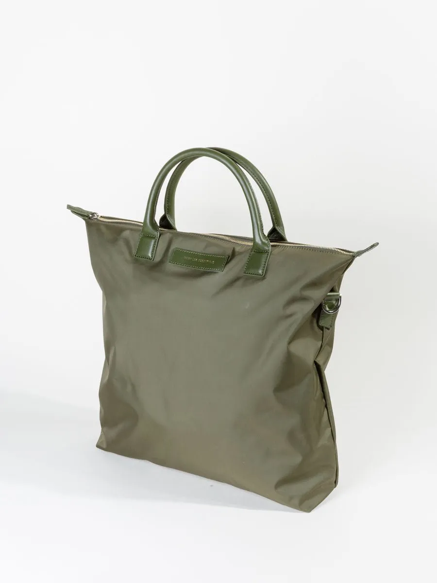 o'hare tote - canteen nylon/duffle green