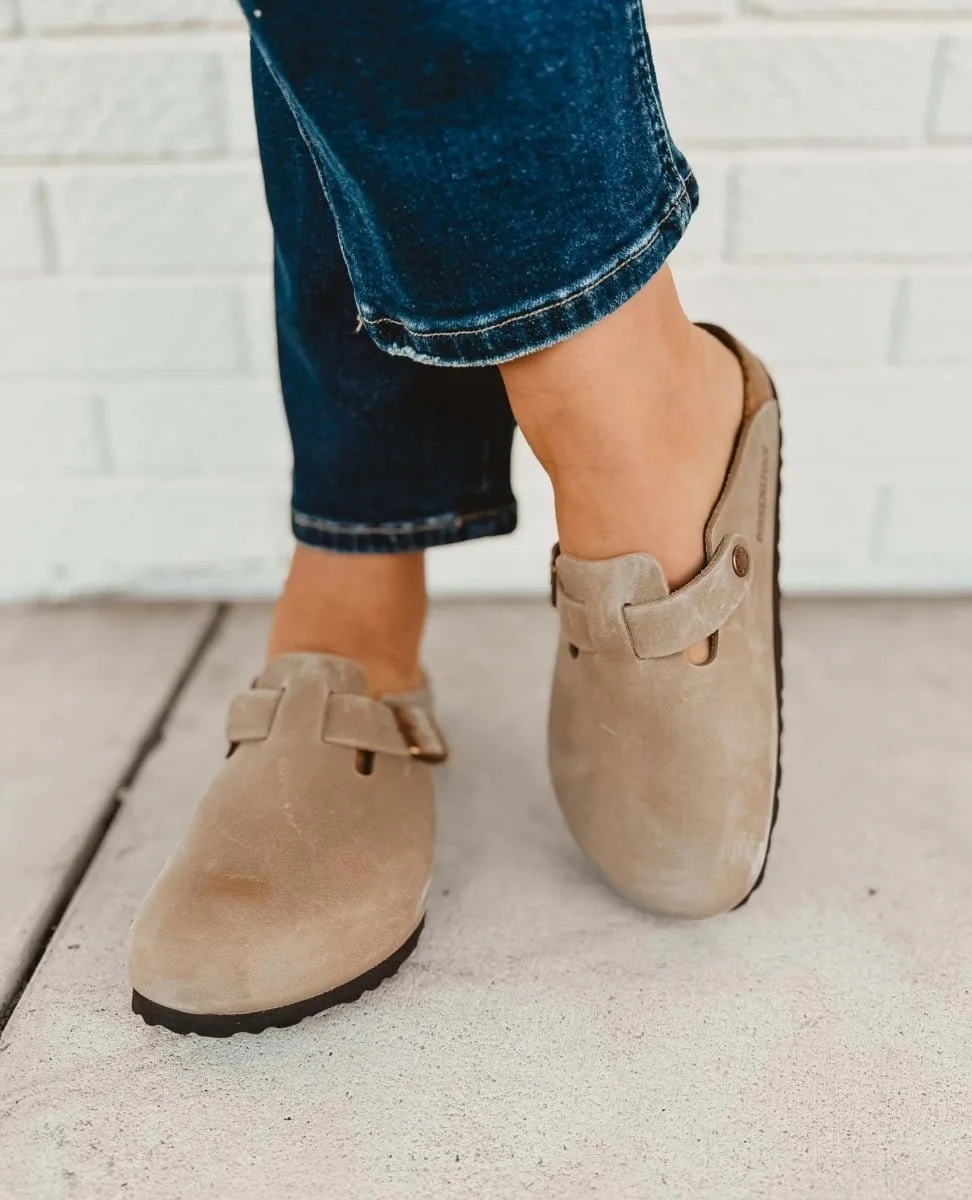 Oiled Leather Soft Tobacco Brown Boston