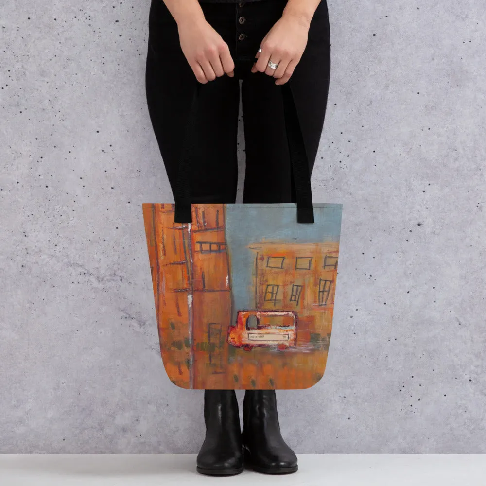 On a Trip - Artful Tote Bag
