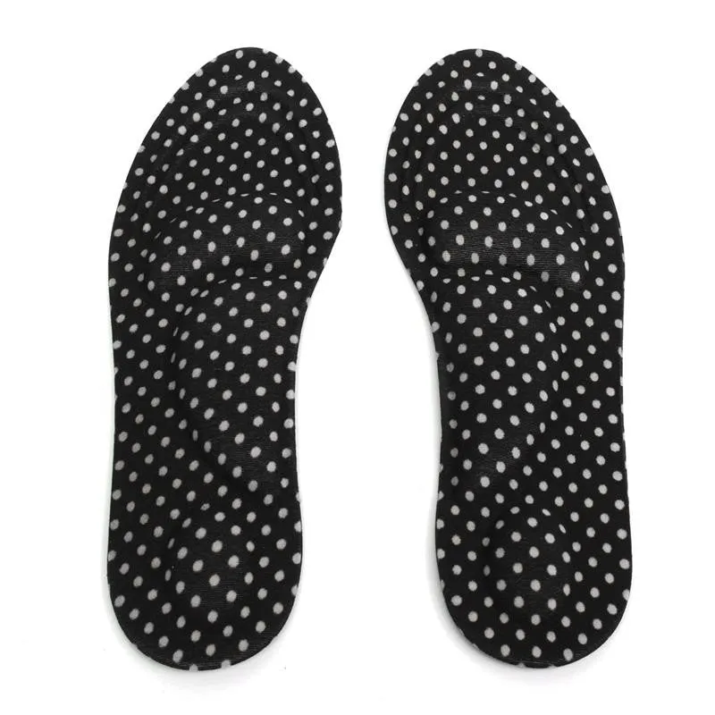 One-pair Women Feet Care Massage High Heels Sponge 3D Shoe Insoles Cushions Pads