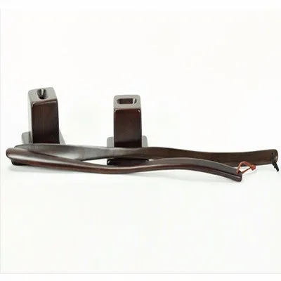 One-pcs Mahogany Craft Wedge Wooden Shoe Horn
