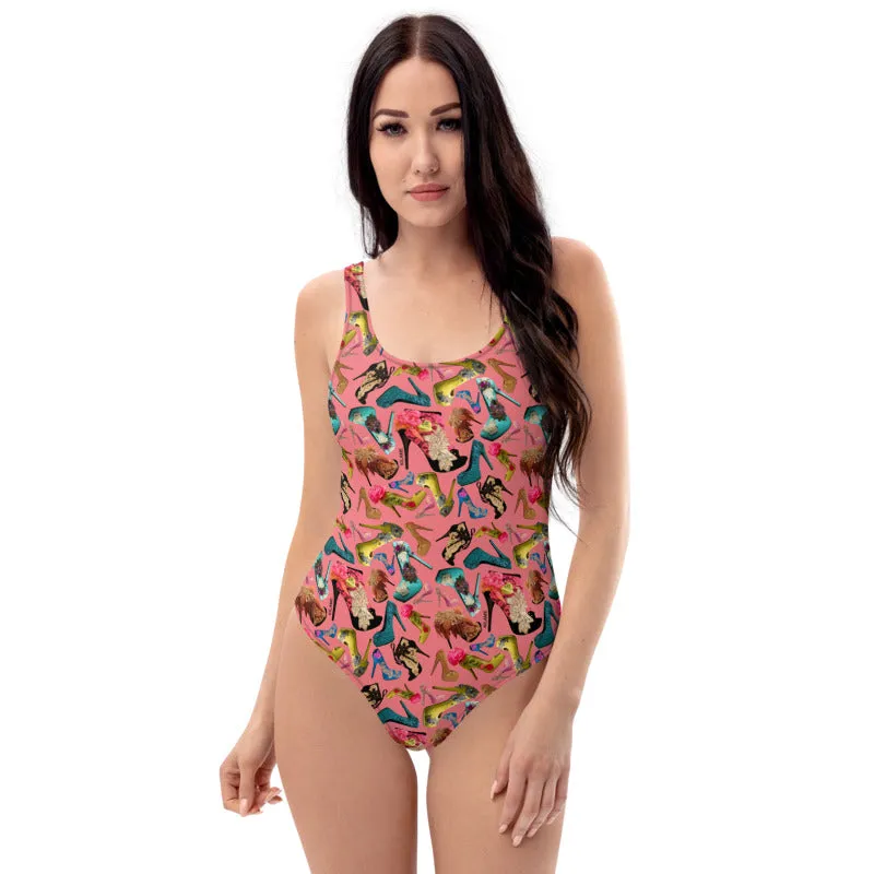 One-Piece Swimsuit Kelly 'OMG. Shoes!'