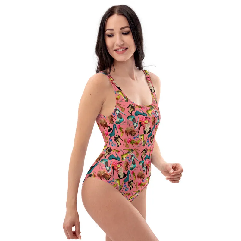 One-Piece Swimsuit Kelly 'OMG. Shoes!'