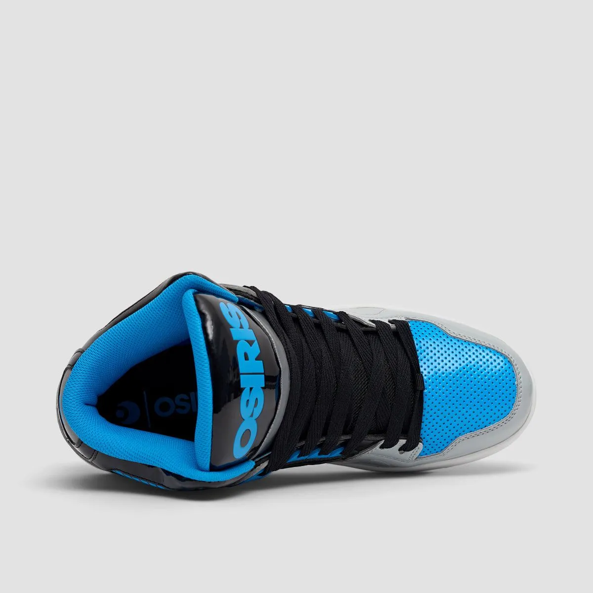 Osiris NYC 83 CLK High Top Shoes - Grey/Black/Blue/Supervent