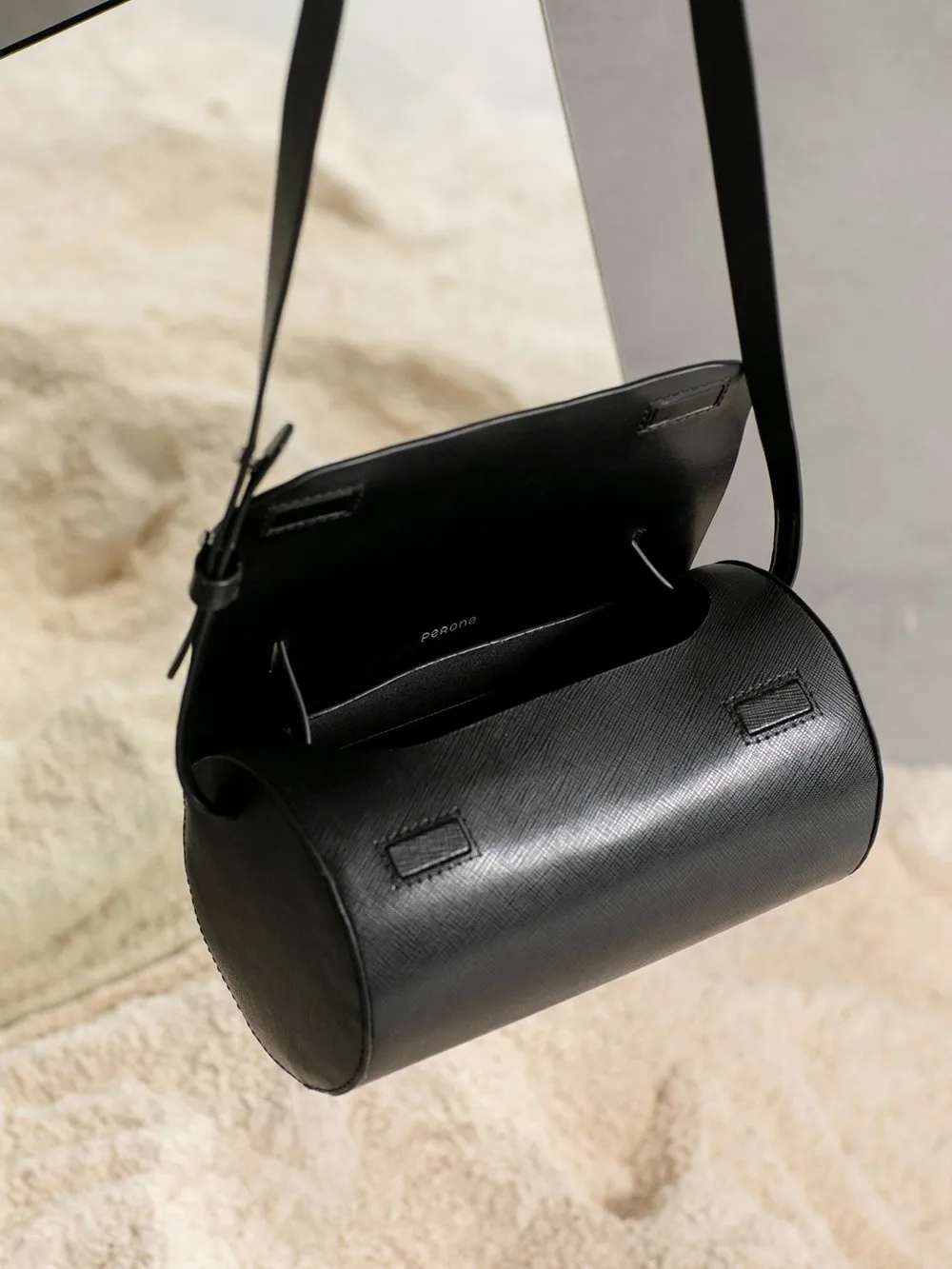 Perona   I   Bag - Cross Body Nara In Black