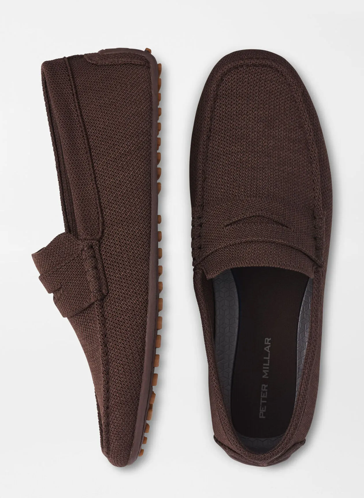 Peter Millar Men's Cruise Knit Driver - MOCHA