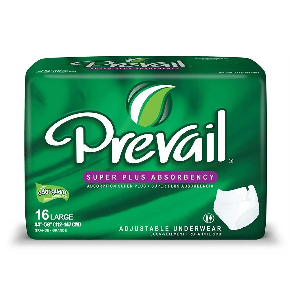 Prevail Adjustable Underwear Large 16