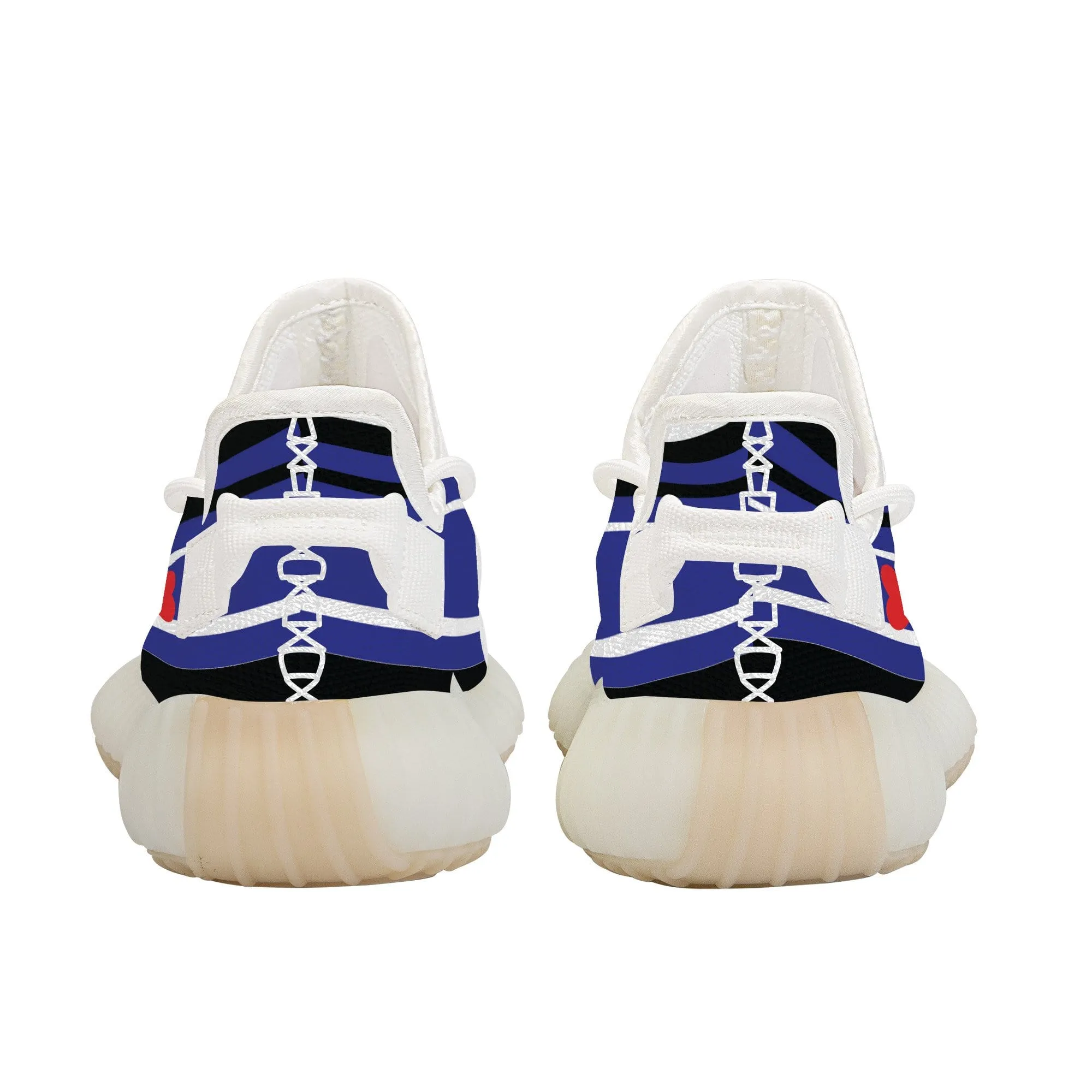 Pup Pride Mesh Knit Sneaker - White