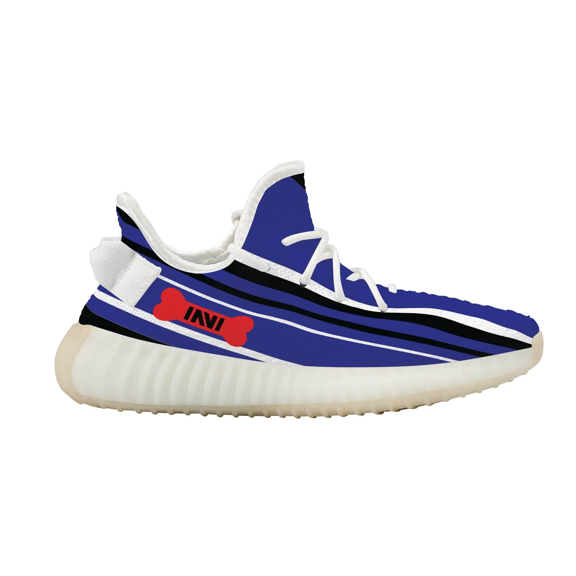 Pup Pride Mesh Knit Sneaker - White