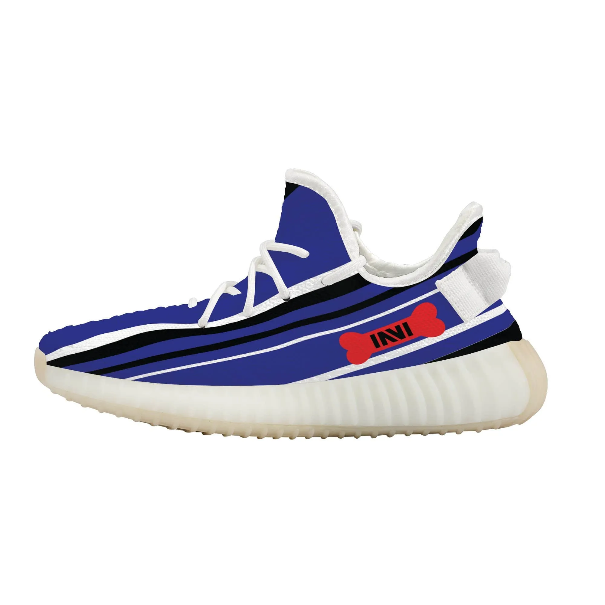 Pup Pride Mesh Knit Sneaker - White