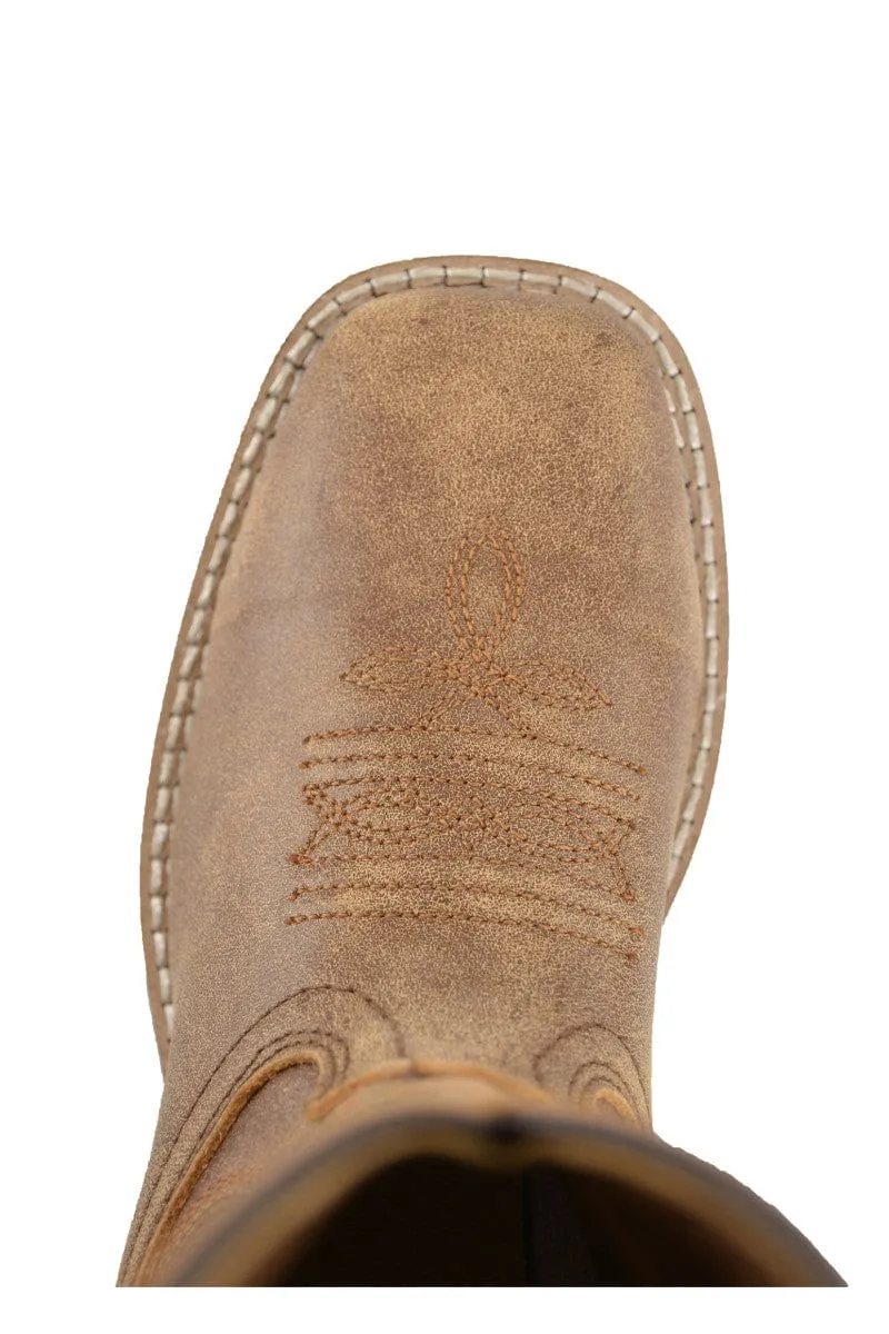 Pure Western Boots Kids Sawyer