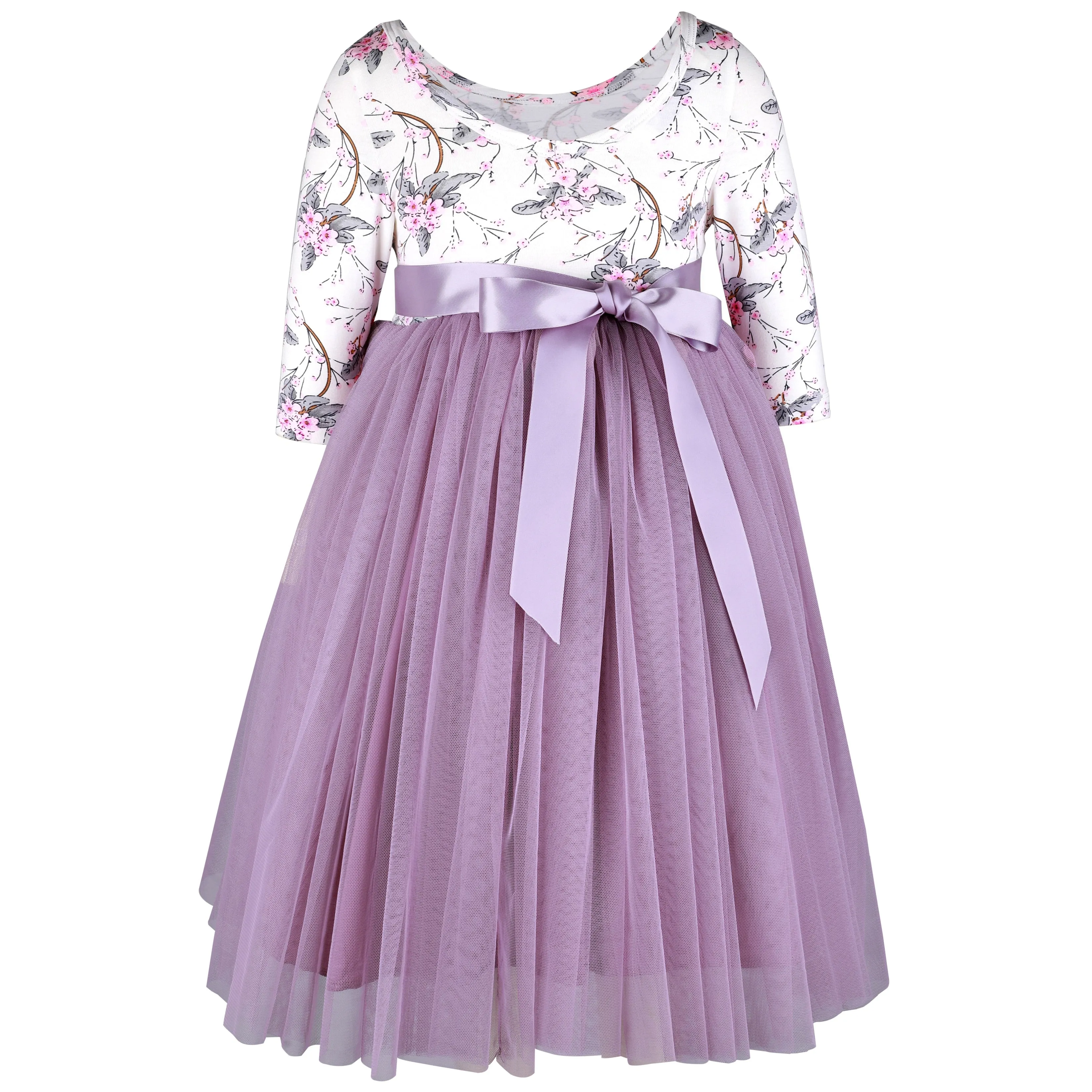 Purple Bloom Dress