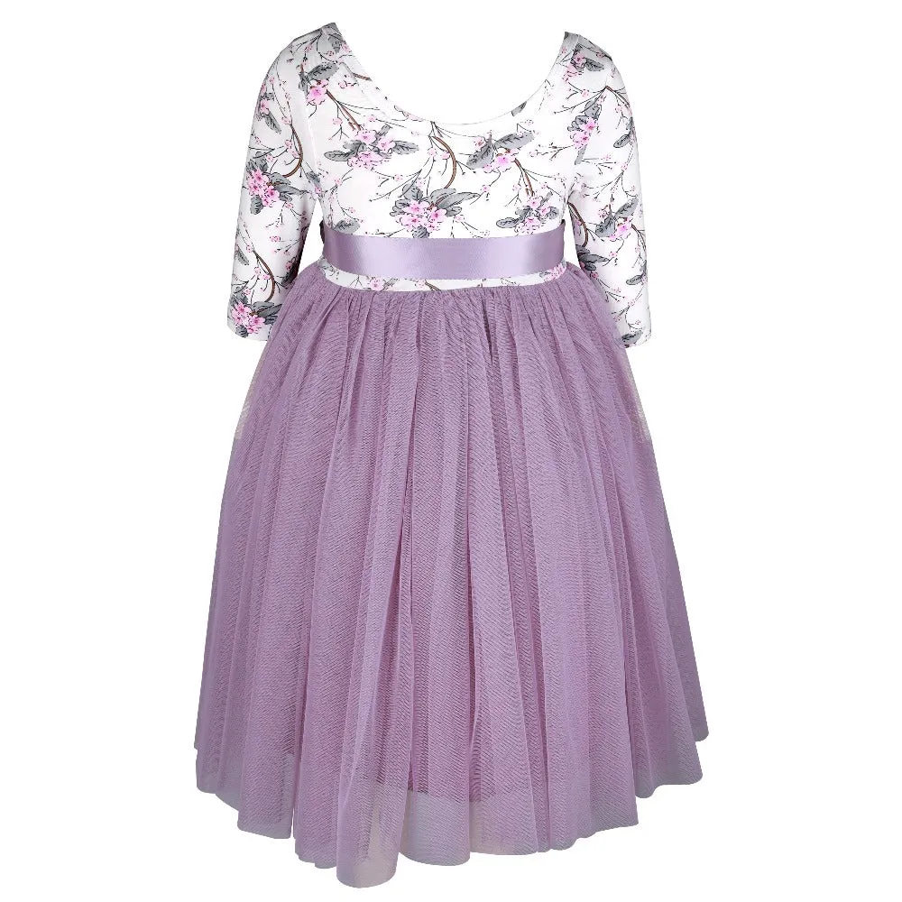 Purple Bloom Dress