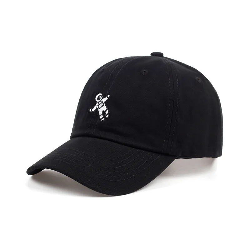 "ASTRONAUT" Casquette Streetwear Noir - URB1™