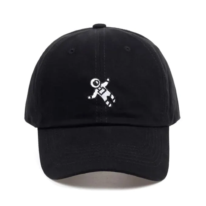 "ASTRONAUT" Casquette Streetwear Noir - URB1™