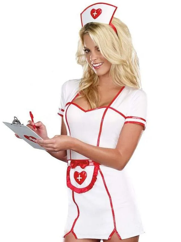 R Eally N Aughty Women's Sexy Nurse Costume