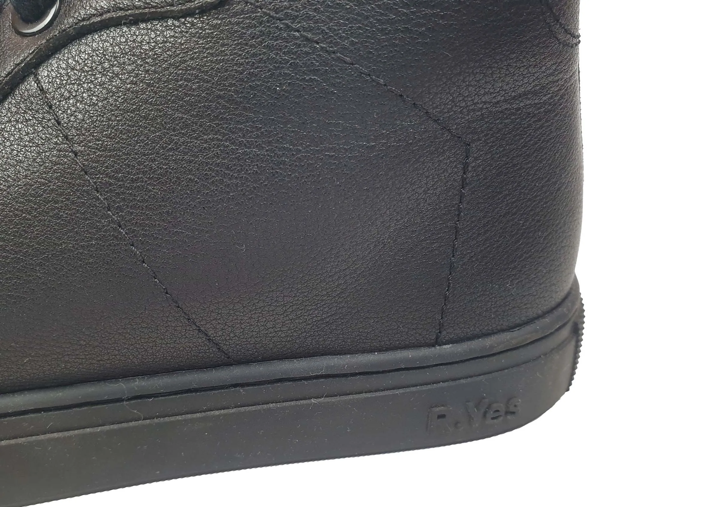Radical Yes black leather laceup high top boots size 37