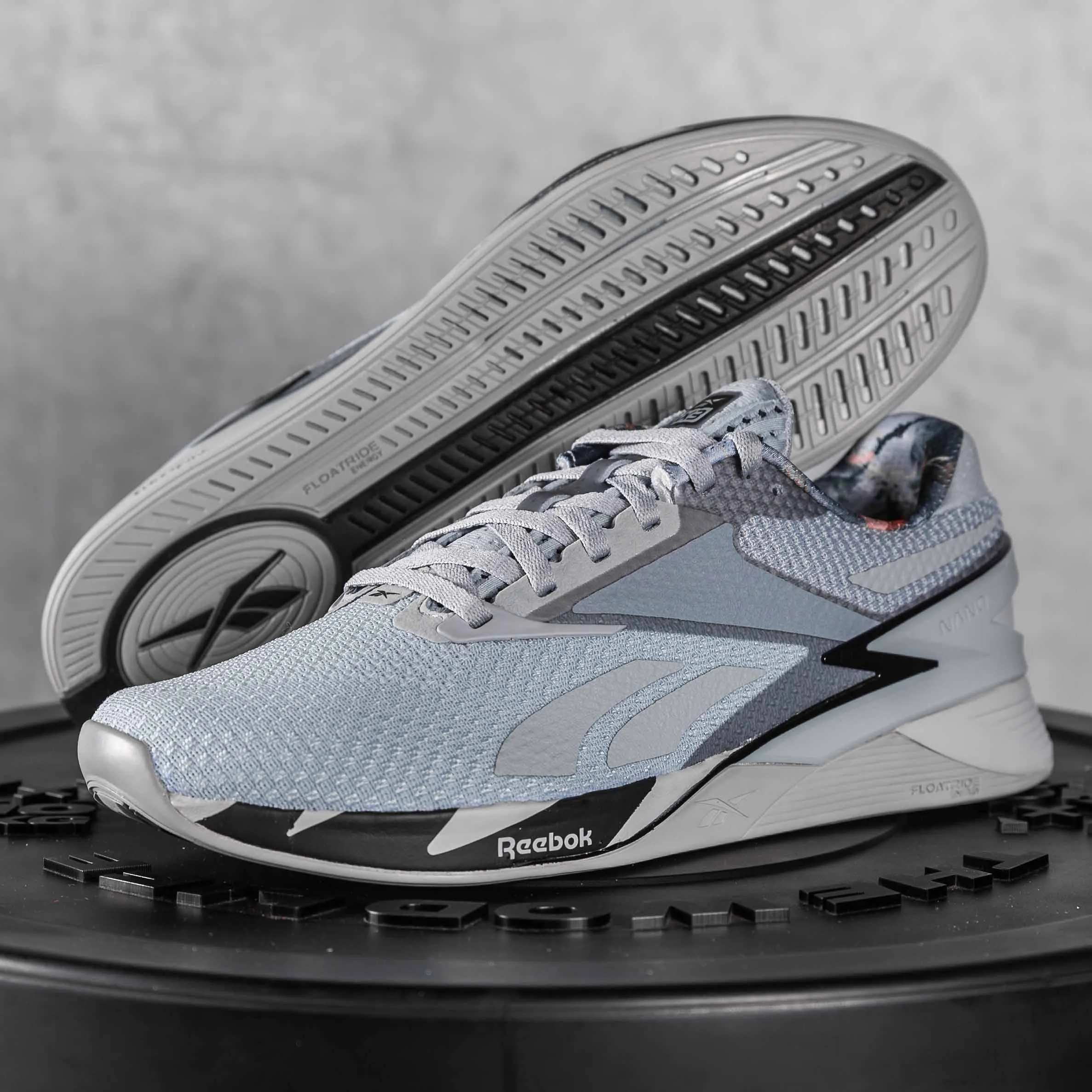 Reebok - Nano X3 - Women's - PURE GREY 3/CORE BLACK/BURNT ORANGE