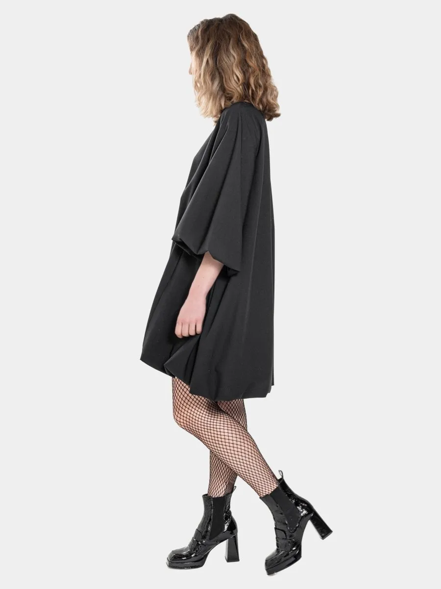 Round Neck Balloon Dress