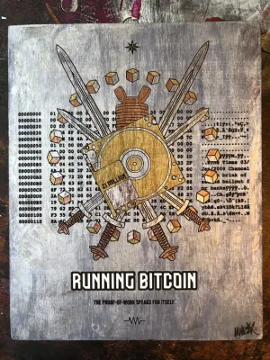 RUNNING BITCOIN 1 of 21 #MADEX 100k Sats