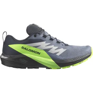 Salomon - Sense Ride 5 - Black/Laurel Wreath/Green Gecko - Men's