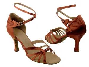 SERA1145 Dark Tan Satin