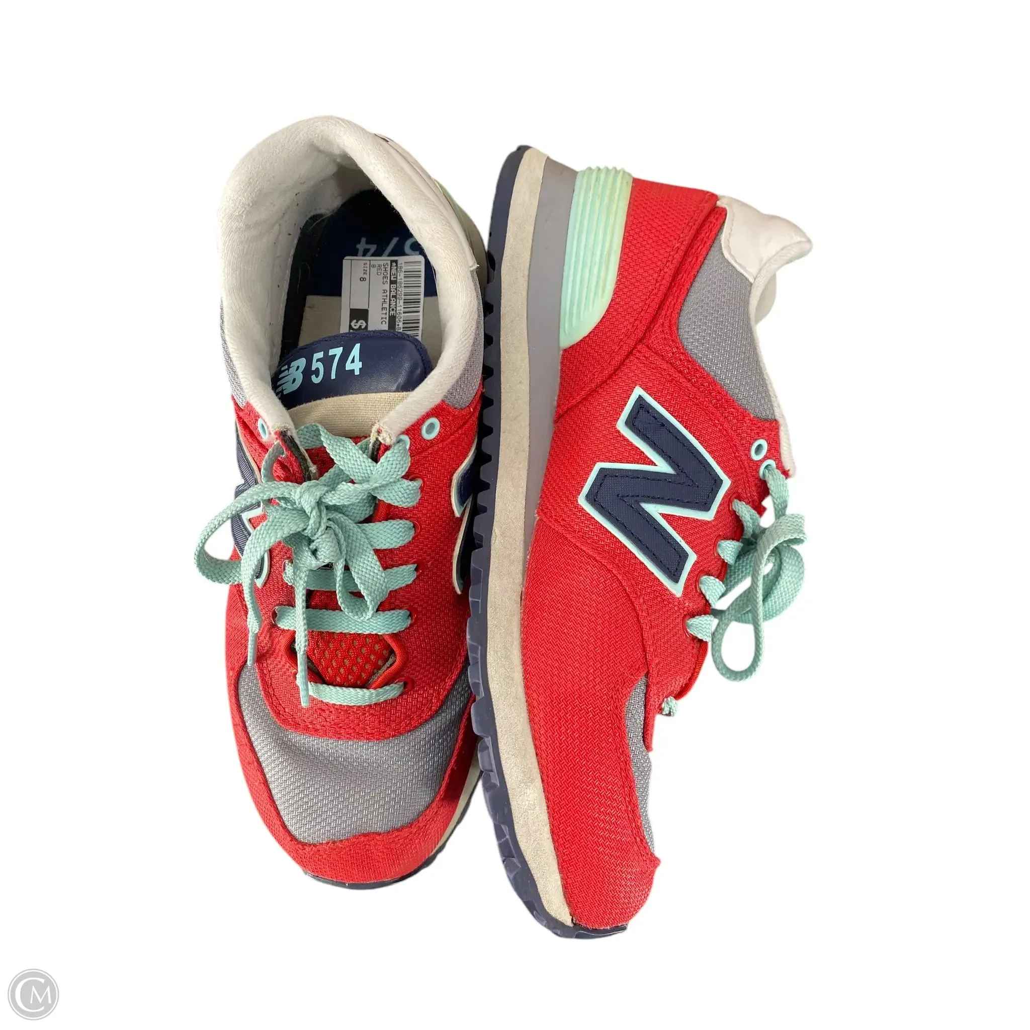 Shoes Athletic By New Balance In Red, Size: 8