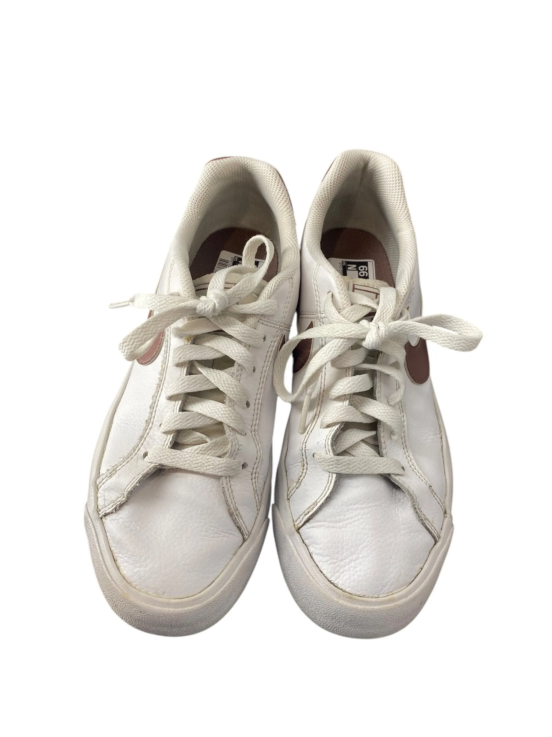 Shoes Sneakers By Nike In Red & White, Size: 8