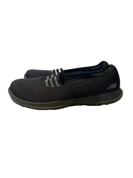 Skechers Goga Max Black Walking Shoes