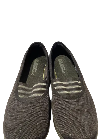 Skechers Goga Max Black Walking Shoes