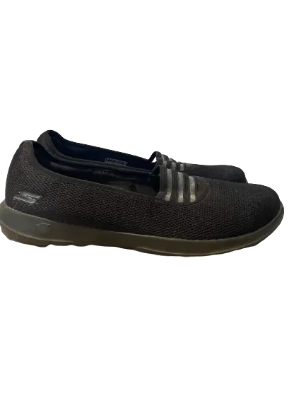 Skechers Goga Max Black Walking Shoes