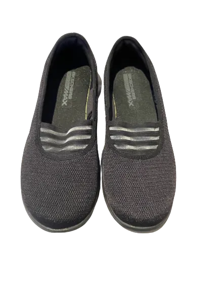 Skechers Goga Max Black Walking Shoes