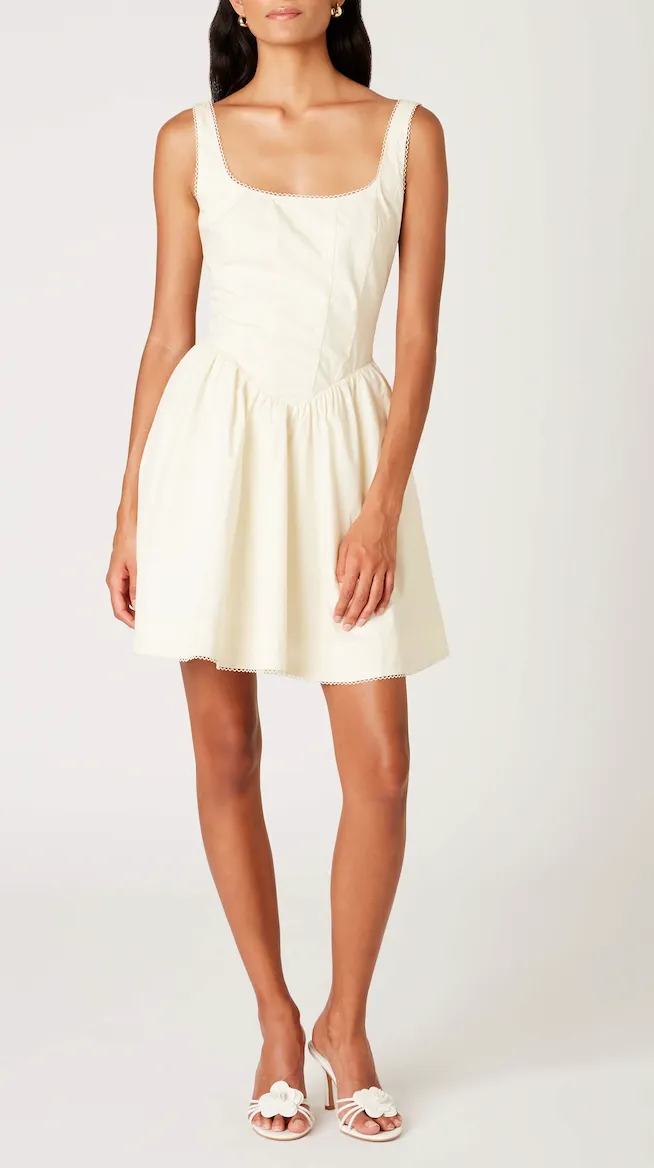 Sleeveless Corset Mini Dress
