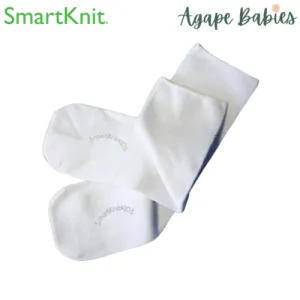 SmartKnitKids Seamless Socks White