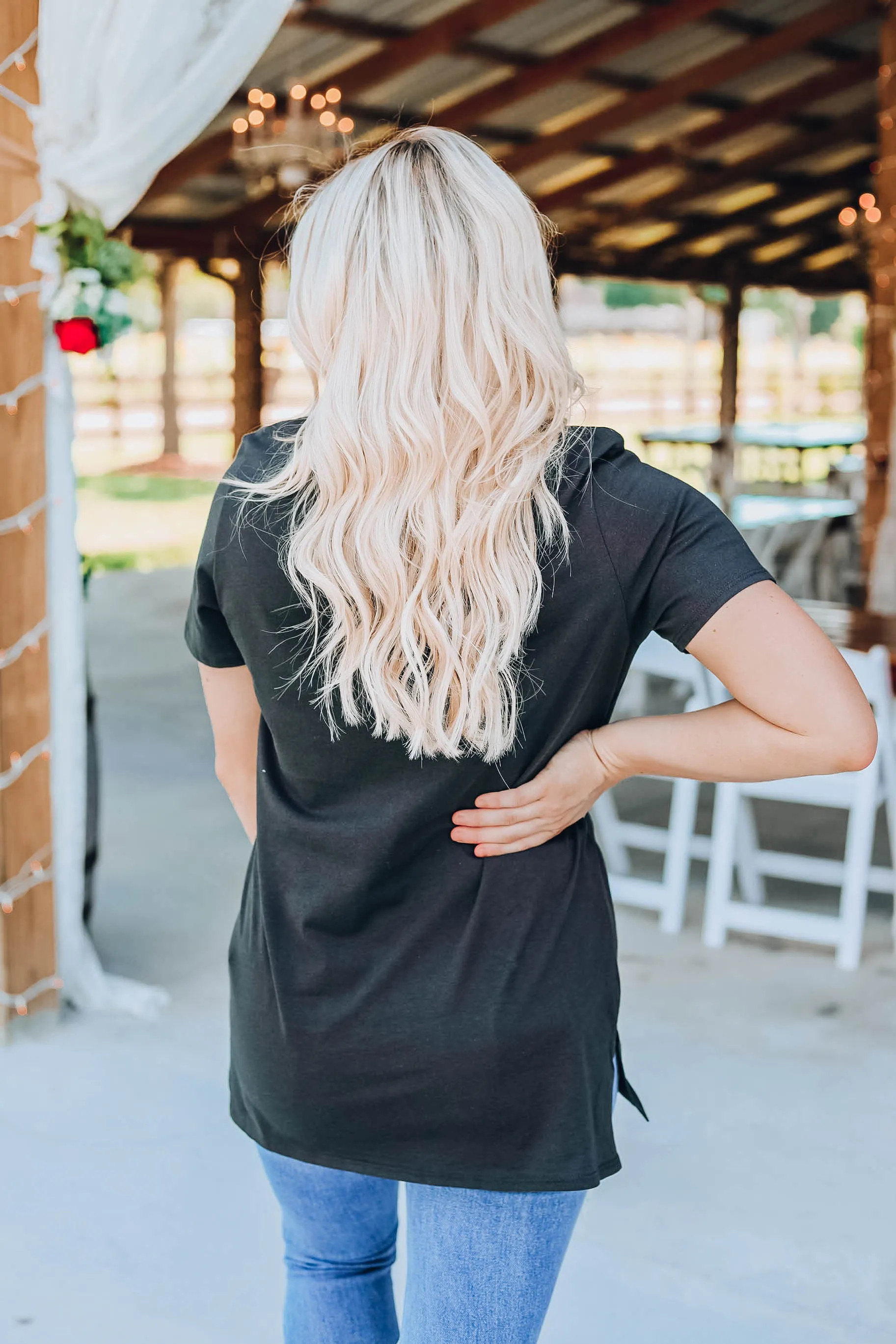 Smiling Camo Graphic Tee