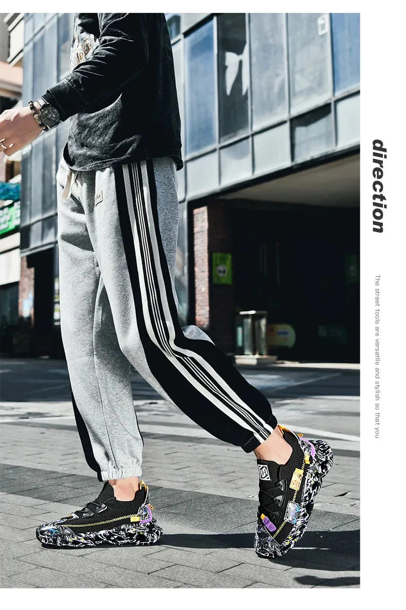 Sneakers Casual Shoes – Tenis Luxury Shoes, Trainer Race Breathable Shoes, Fashion Loafers, Running Shoes for Men