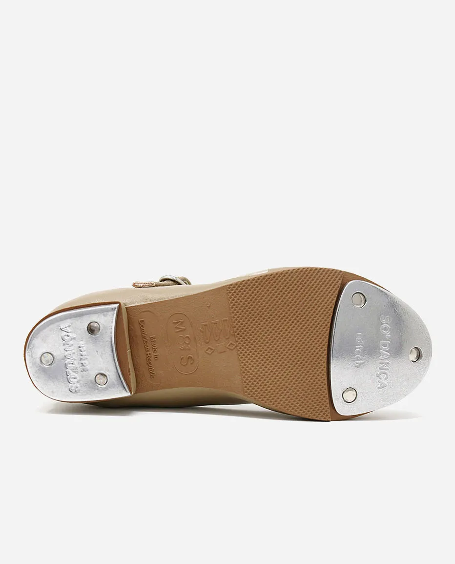 So Danca Mary Jane Tan Tap Shoe TA07 Adult