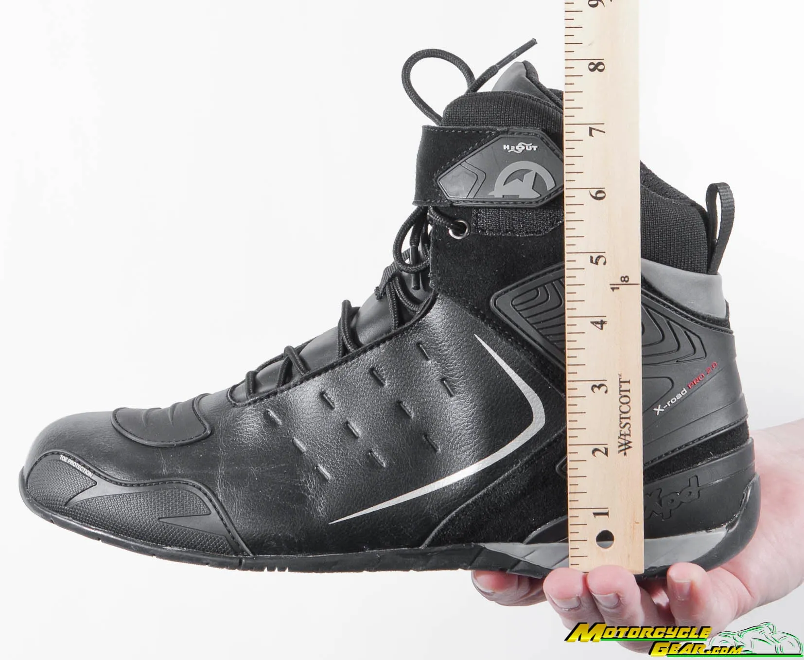 Spidi X-Road H2Out Riding Shoes - 45 Only
