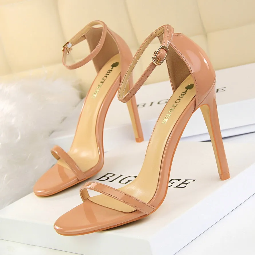 Stiletto Gladiator Pumps Stripper Summer Fetish Platform Shoes