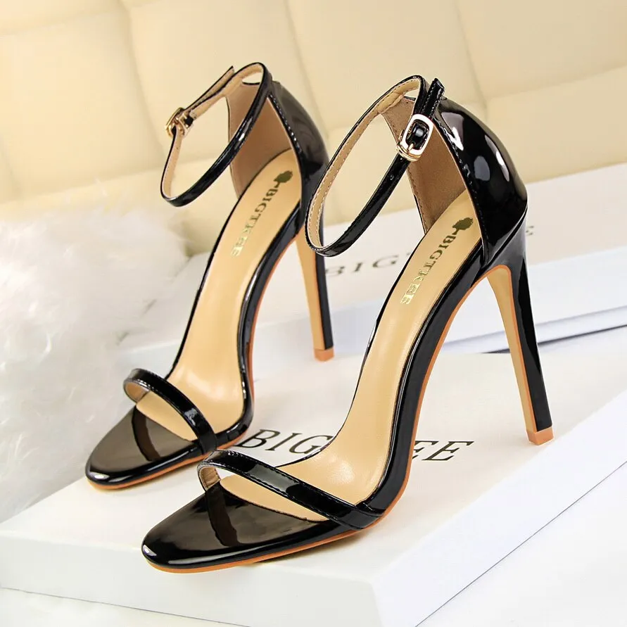 Stiletto Gladiator Pumps Stripper Summer Fetish Platform Shoes