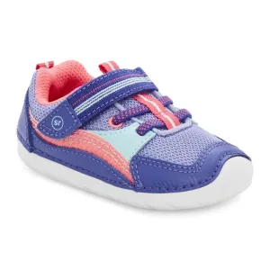 Stride Rite Girls Kylo Infant/Toddler Blue First Walker Shoes
