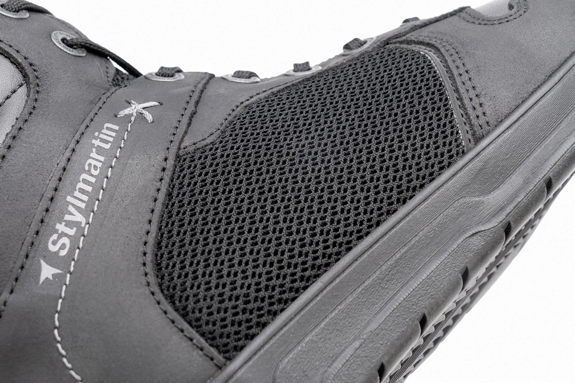 Stylmartin Atom EVO Black Motorcycle Riding Shoes